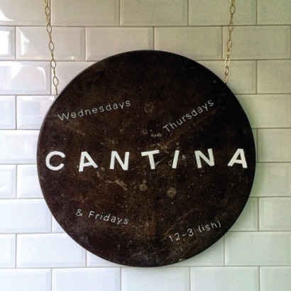 Places to eat - Rustic lunch at Cantina