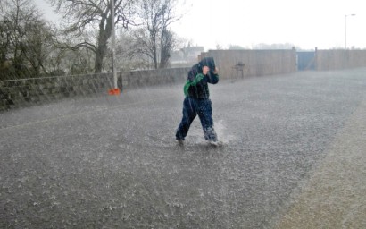 Crazy Rain in Galway