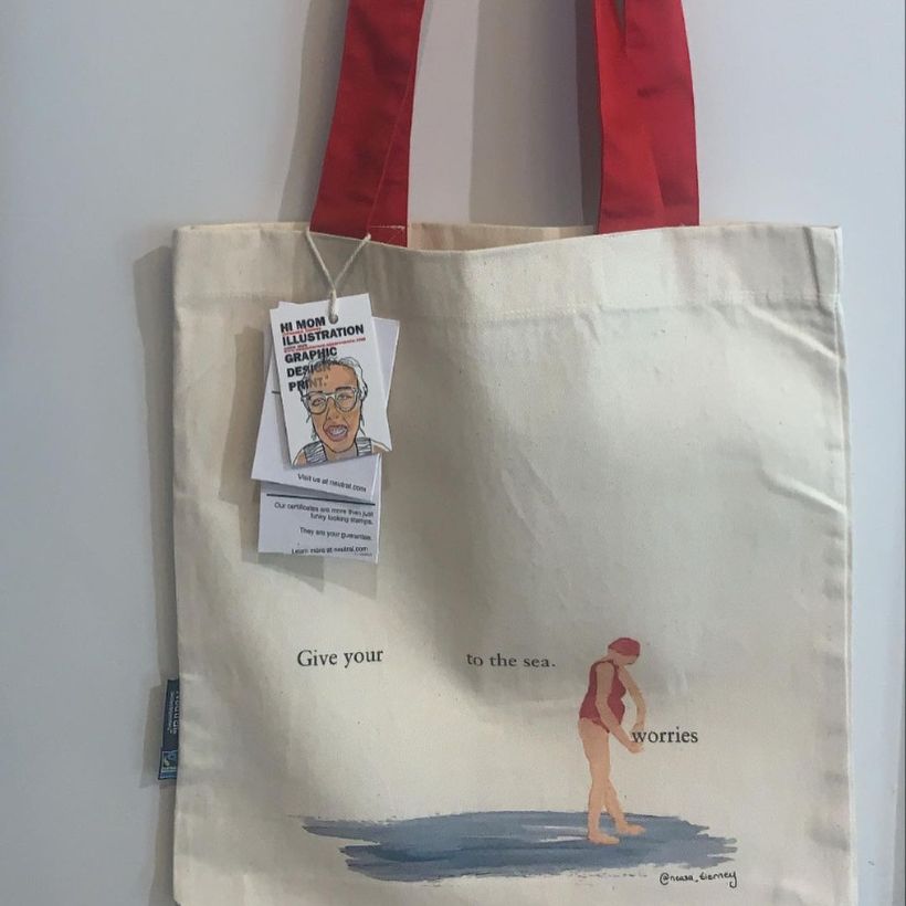 Galway Salthill Prom Tote Shopping Bag | Galway Gift | ShopStreet.ie