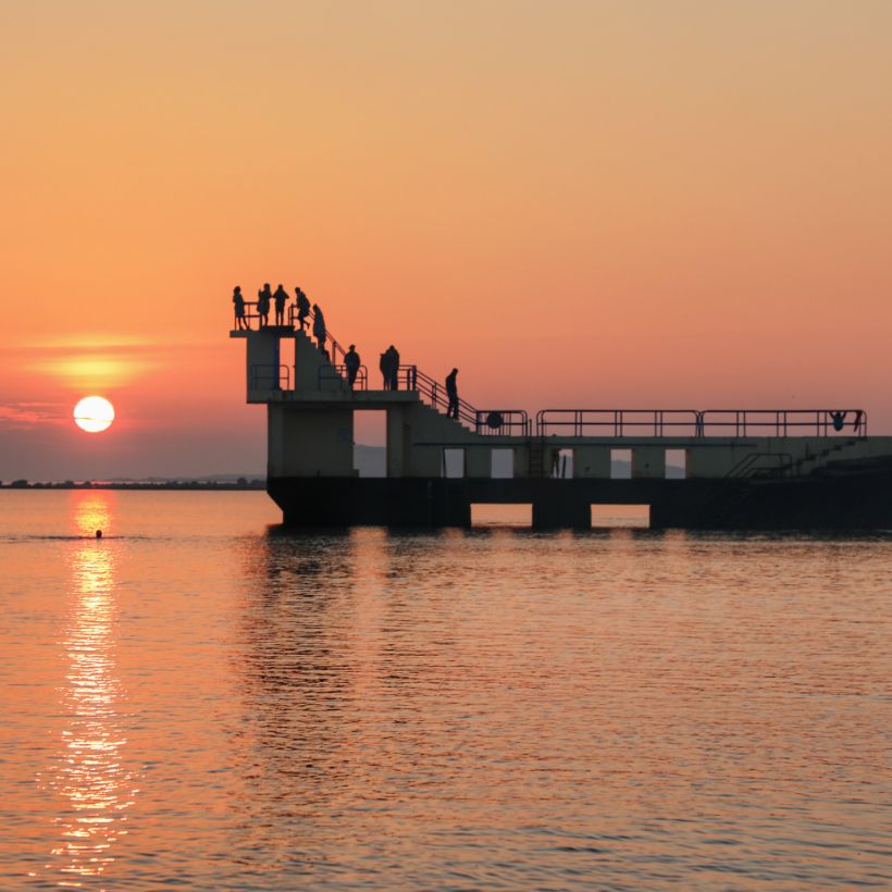 Blackrock diving tower