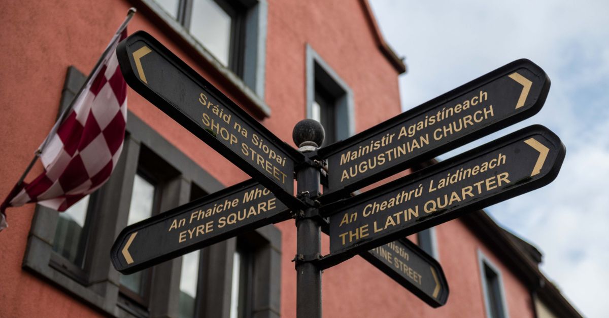 Galway street signs 