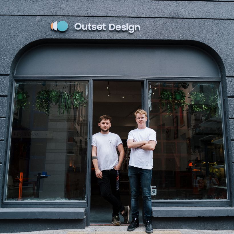 Outset Design Gallery Galway Exterior Luke and Tom