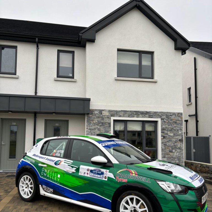 Win A Home in Oranmore Car Outside House