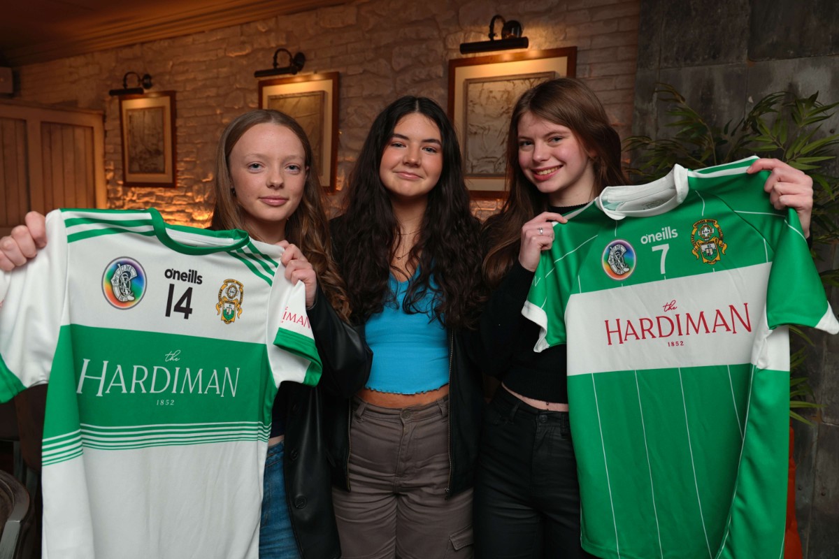 The Launch of the new Castlegar Camogie jerseys at MacNeill's Pub