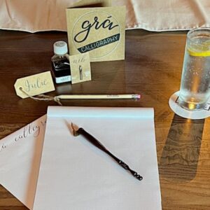 Intro to Calligraphy Workshop at The Dean