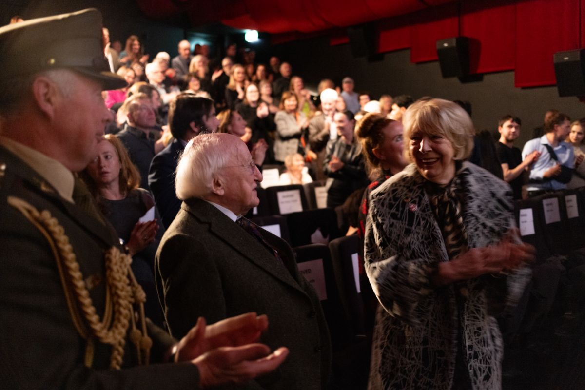 President Michael D. Higgins and Sabina Higgins - Photo Credit Avi Ratnayake