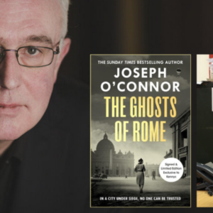 Joseph O'Connor in conversation with Tomás Kenny at Kennys Bookshop