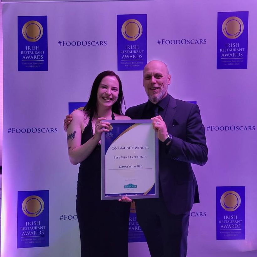 Daróg Wine Bar Award