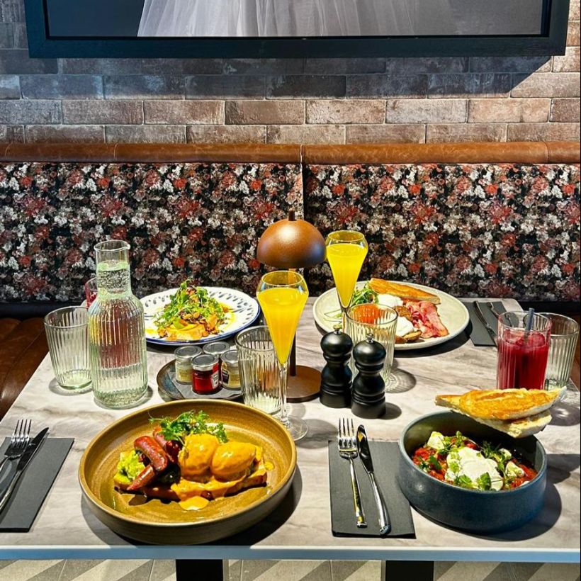 Brunch at Lena's in Radisson RED Galway