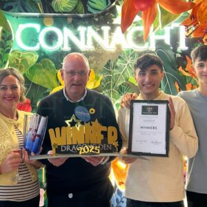 Connacht Hospitality Group raise €10,800 in Dragon’s Den Charity Fundraiser