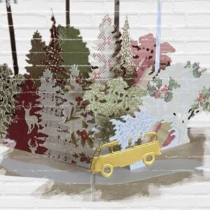 Coffee and Crafts at Wylde Café - Create a Christmas Pop up Card