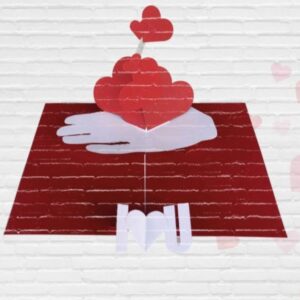 Coffee and Crafts at Wylde Café - Create a Valentines Pop-up Card