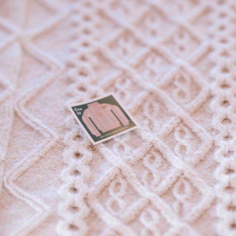 Aran Jumper Stamp Andrew Downes