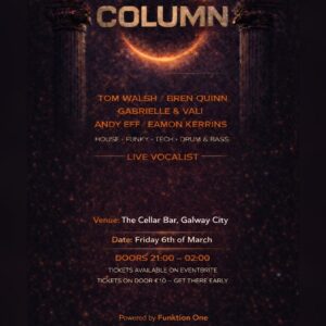 Coloumn: New Club Night @ The Cellar Bar Basement