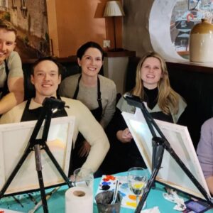 Halloween Paint N' Sip at Wylde Café