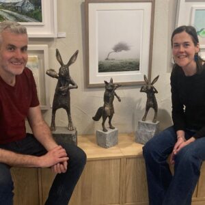 Award-winning Sculptor to Exhibit in Athenry's West of the River Gallery after Chelsea Flower Show Success