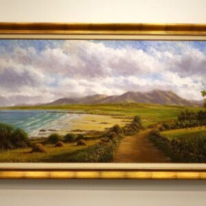 Over 40 landscape paintings from the studio of Jerry Marjoram at The Kenny Gallery