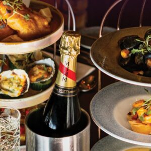 High Tide Tea with Mumm Champagne at Brasserie on the Corner